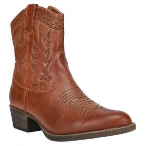 Coconuts by Matisse Pistol Cowboy Boots - Brown - Sz 10